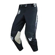YOKO Motocross trousers TWO, black/white/grey, size 38 - Motorcycle Trousers