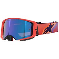 ALPINESTARS Supertech Vision Corp 2026 goggles, orange/purple, mirrored blue plexi - Motorcycle Glasses