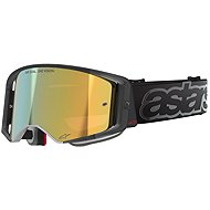 ALPINESTARS Supertech Vision Vista 2026 goggles, black, mirrored gold plexi - Motorcycle Glasses