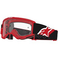 ALPINESTARS Vision OTG 2026 goggles, red/black/white, clear plexi - Motorcycle Glasses