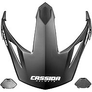 CASSIDA visor for Tour helmets compatible with heated plexi, black matt - Helmet Peak