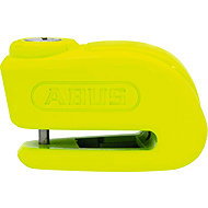ABUS disc brake lock with alarm Trigger Alpha, pin diameter 10 mm, yellow - Motorcycle Lock
