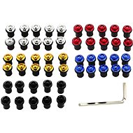 Plexiglas screws - Colour: Blue - Mounting Kit