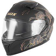 NOX Helmet N402 SPRING 2026, black matt, gold, size 2.5 mm, w. L - Motorbike Helmet