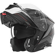 NOX Helmet N967 CONQUER 2026, black matt, white, red, size 2.5 mm. XL - Motorbike Helmet