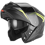 NOX Helmet N968 SHIFT 2026, black matt, yellow fluo, size 5.5 mm, w/o helmet. S - Motorbike Helmet
