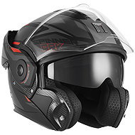 NOX PREMIUM Helmet SPINNER ARK 2026, black matt, red, size 2XL - Motorbike Helmet