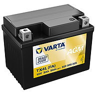 VARTA Powersports AGM Active TX4L, 3 Ah, 12 V (YTX4L-BS) - Motorcycle batteries