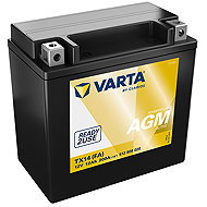 VARTA Powersports AGM Active TX14, 12 Ah, 12 V (YTX14-BS) - Motorcycle batteries
