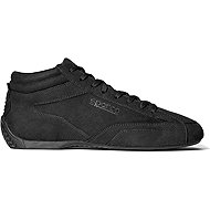 Sparco S-Drive Szabadidő bokacipő, velúr, fekete, méret 44 - Szabadidőcipő