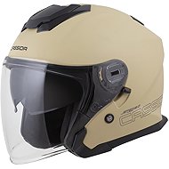 CASSIDA Helmet Jet Tech 2.0 Solid 2026, matt sand/black/grey, size 2.0, mm. M - Motorbike Helmet