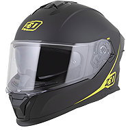 ZED helmet K40 2026, black matt/yellow fluo, size 4.5 mm. S - Motorbike Helmet