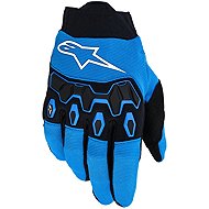 ALPINESTARS rukavice FULL BORE V2 YOUTH/KIDS 2026, dětské, modrá/černá, vel. L - Motorcycle Gloves