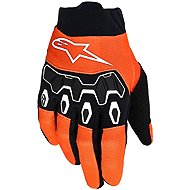 ALPINESTARS rukavice FULL BORE V2 YOUTH/KIDS 2026, dětské, oranžová/bílá/černá/modrá, vel. S - Motorcycle Gloves