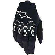 ALPINESTARS rukavice FULL BORE V2 2026, černá/bílá, vel. 2XL - Motorcycle Gloves