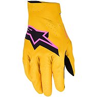 Alpinestars SUPERTECH MX kesztyű, 2026, arany/fekete/fluo rózsaszín, 2XL - Motoros kesztyű
