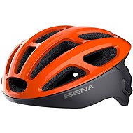 SENA bicycle helmet with headset R1, orange, sized 1.5 mm. S - Bike Helmet
