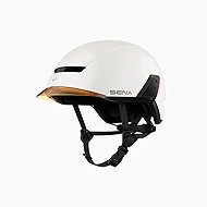 SENA bicycle helmet with headset U1, matt white, size 2.5 mm. M - Bike Helmet
