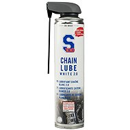 S100 chain lubricant - White Chain Spray 2.0 400 ml - Motorbike Chain Cleaner