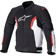 ALPINESTARS AST AIR, TECH-AIR 5 Compatible, Black/White/Fluo Red, 2025 - Motorcycle Jacket