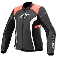 ALPINESTARS STELLA KIRA, Women's, Black/Fluo Pink - Motorcycle Jacket