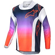 ALPINESTARS RACER HOEN, Kids', Grey/Blue/Orange, 2024 - Jersey