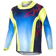 ALPINESTARS RACER HOEN, Kids', Fluo Yellow/Blue/Red, 2024 - Jersey