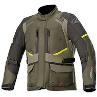 ALPINESTARS ANDES DRYSTAR, TECH-AIR 5 kompatibilní, zelená/černá/žlutá fluo, vel. M - Bunda na motorku