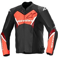 ALPINESTARS FASTER 3 AIRFLOW, černá/červená fluo, 2025, vel. 60 - Motorcycle Jacket