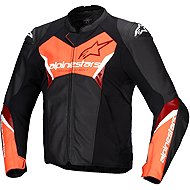 ALPINESTARS FASTER 3, černá/červená fluo, 2025, vel. 46 - Motorcycle Jacket