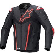 ALPINESTARS FUSION, černá/červená fluo, vel. 52 - Bunda na motorku