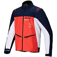 ALPINESTARS LITE-DURA SOFTSHELL, modrá/oranžová/bílá, 2025, vel. S - Bunda na motorku
