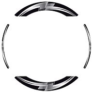 SEFIS PREMIUM ST 1 two-piece wheel covers - grey - Rim Stickers