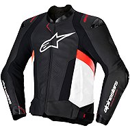 ALPINESTARS MISSILE 3, černá/bílá/červená fluo, 2025, vel. 48 - Bunda na motorku