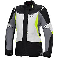 ALPINESTARS STELLA ST-1 WATERPROOF, Light Grey/Black/Fluo Yellow, 2025, Size S - Motorcycle Jacket