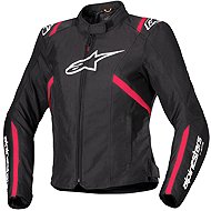 ALPINESTARS STELLA T-SPS 2 WATERPROOF, černá/bílá/růžová, 2025, vel. XS - Motorcycle Jacket
