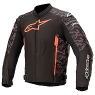ALPINESTARS T-GP PLUS R 3, černá maskáčová/červená fluo, vel. XL - Bunda na motorku