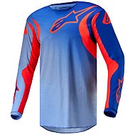 ALPINESTARS FLUID LUCENT, modrý/světle modrý/oranžový, 2024, vel. L - Dres