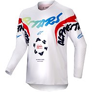 ALPINESTARS RACER HANA, dětský, bílý/multicolor, 2024, vel. M - Dres