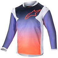 ALPINESTARS RACER HOEN KIDS, dětský, světle šedý/gradient/černý, 2024, vel. XS - Dres