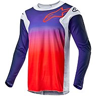 ALPINESTARS RACER HOEN, Grey/Blue/Orange, 2024, Size XL - Jersey