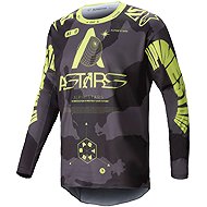 ALPINESTARS RACER HOLLOW, Dark Camo/Fluo Yellow, 2025, Size S - Jersey