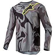ALPINESTARS RACER TACTICAL, Grey Camo/Fluo Yellow/Black, 2024, Size M - Jersey