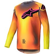 ALPINESTARS SUPERTECH LIPAN, žlutý/růžový, 2025, vel. M - Dres