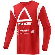 ALPINESTARS TECHDURA, červený fluo, 2025, vel. 2XL - Jersey