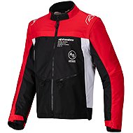 ALPINESTARS jacket PRO-DURA, černá/červená/bílá, 2025, vel. S - Motorcycle overalls