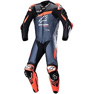 ALPINESTARS jednodílná GP PLUS 4, TECH-AIR kompatibilní, černá/červená/modrá, 2024, vel. 58 - Moto kombinéza