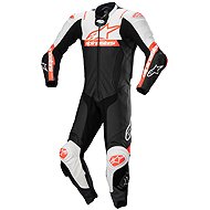 ALPINESTARS jednodílná MISSILE 2 WARD, černá/bílá/červená fluo, 2025, vel. 60 - Moto kombinéza