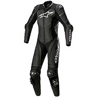 ALPINESTARS jednodílná STELLA GP PLUS 2, černá/bílá/metalická šedá, 2025, vel. 48 - Moto kombinéza