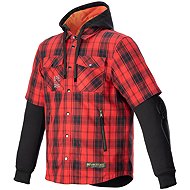 ALPINESTARS MO. ST. EQ TARTAN, Red/Black, 2025, size 2XL - Shirt